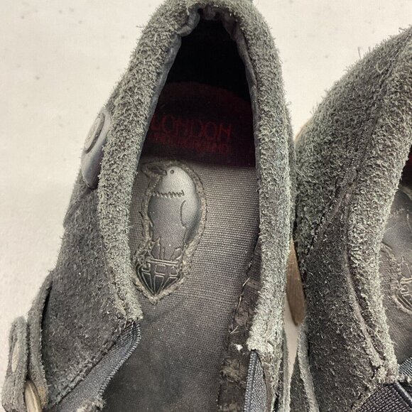 Women’s Vintage London Underground Chunky Wooden Clog booties Shoes Size 7 - Picture 7 of 10